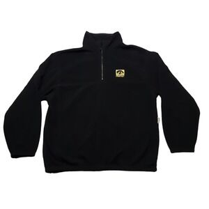 Timberline Colorado Sweatshirt Mens Large Black Fanfest Fleece Pullover Hawkeyes